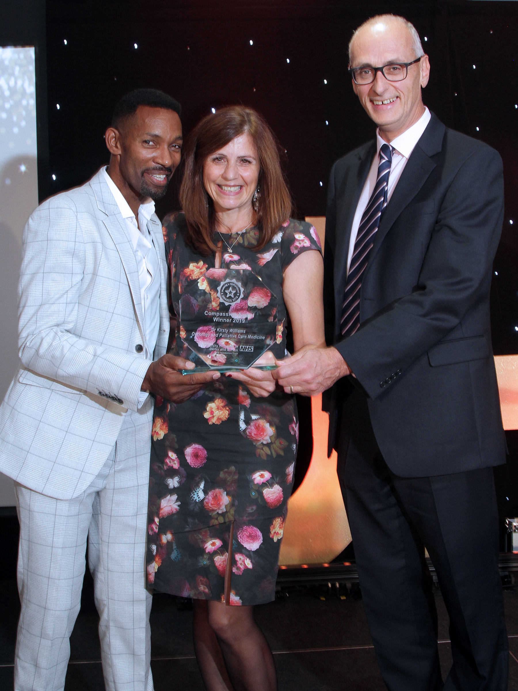 Trust colleague Kirsty wins Compassion Award