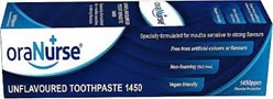 a box with toothpaste in