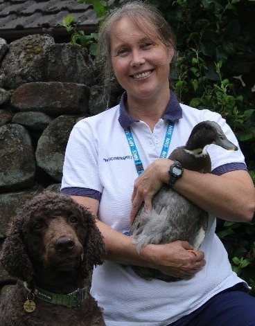 An image of a Trust member of staff called Jacqui
