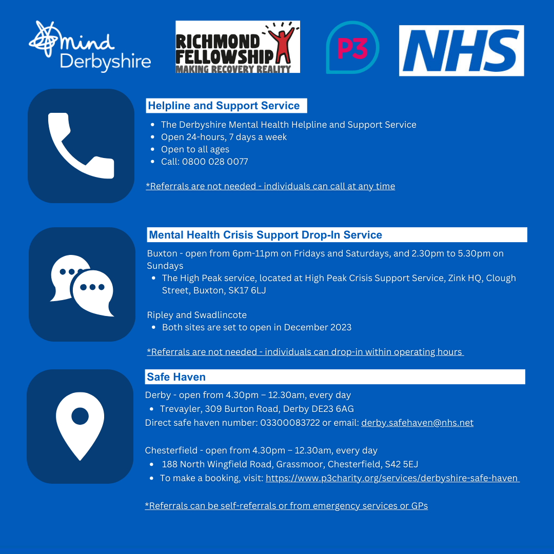 Urgent Mental Health Crisis Support Services are available near you