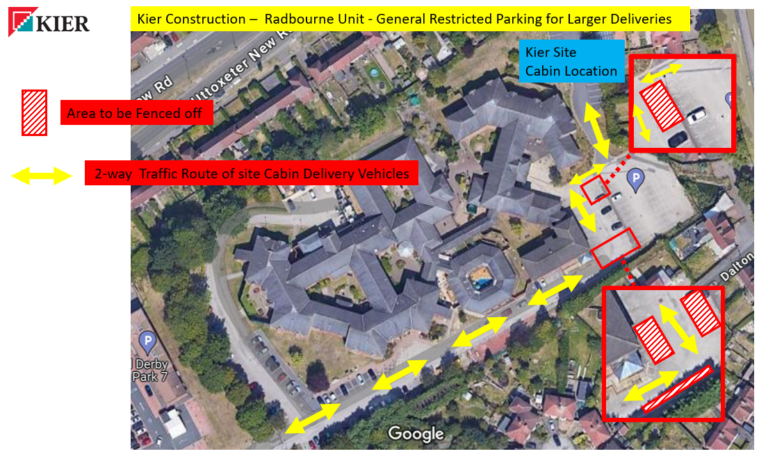 Two disruptions affecting Radbourne Unit