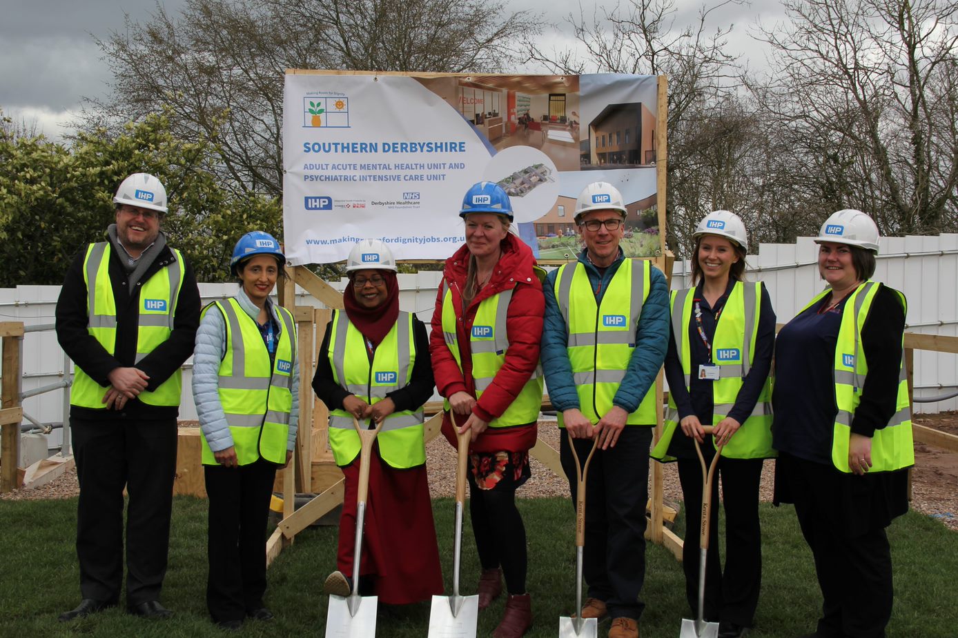 Derbyshire Healthcare's ground-breaking ceremonies mark first day of construction for new mental health facilities