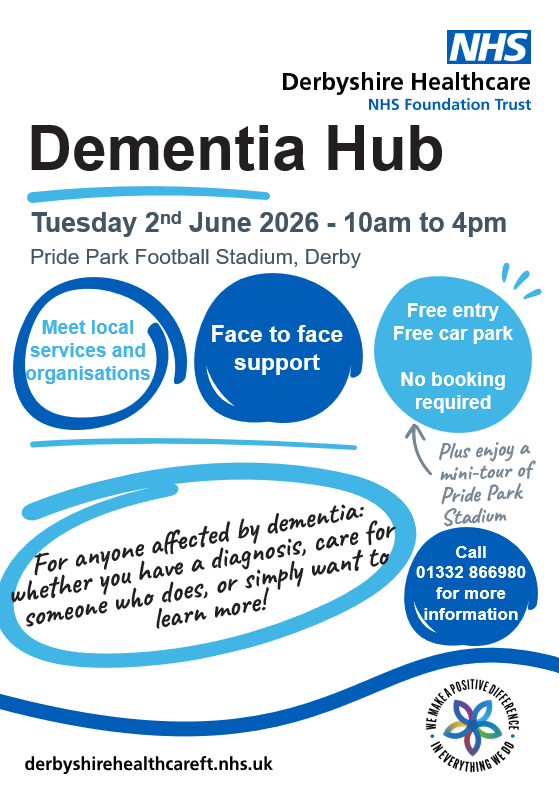 Dementia Hub hosted at Pride Park to support local community