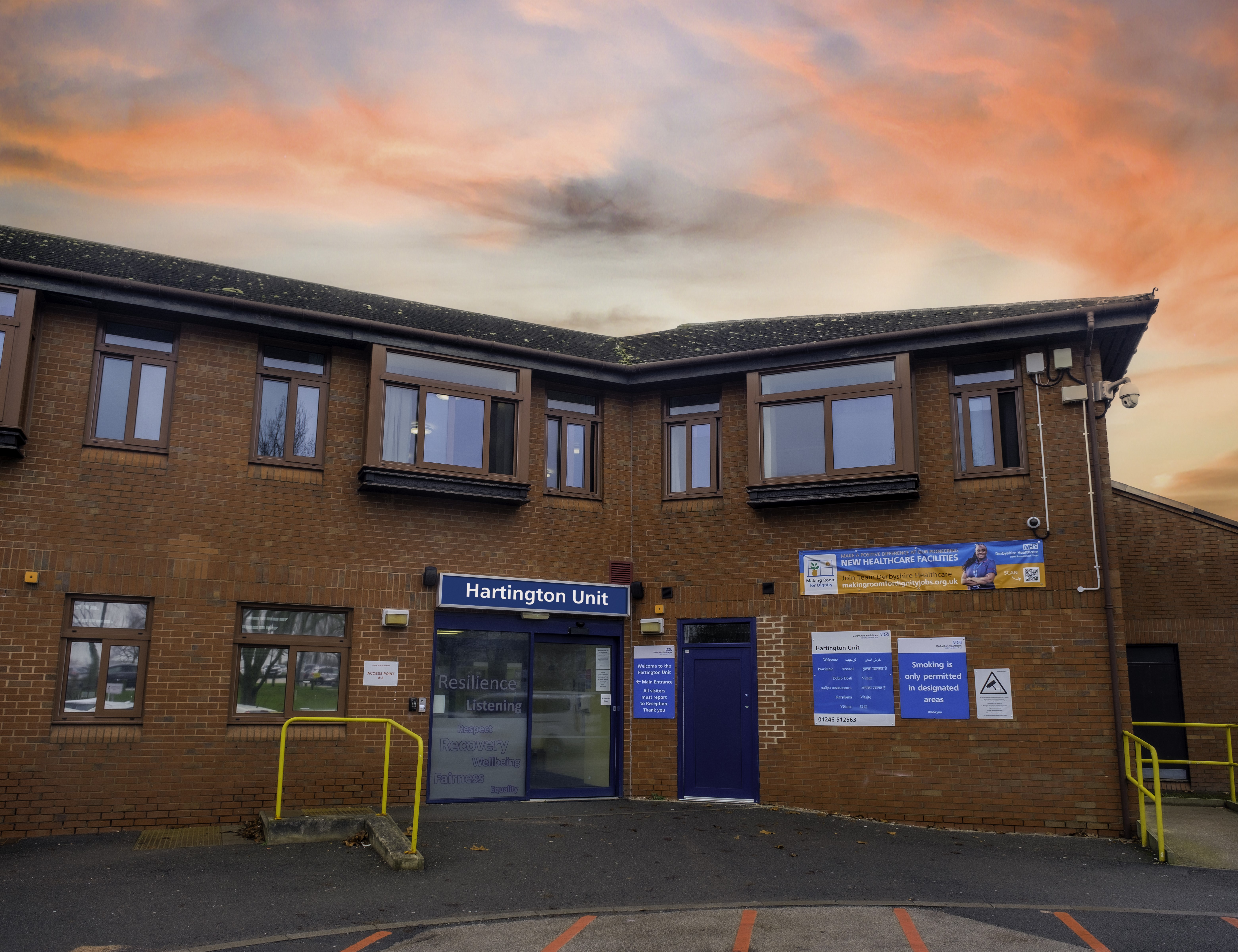 Picture of the Hartington Unit at Chesterfield Royal Hospital
