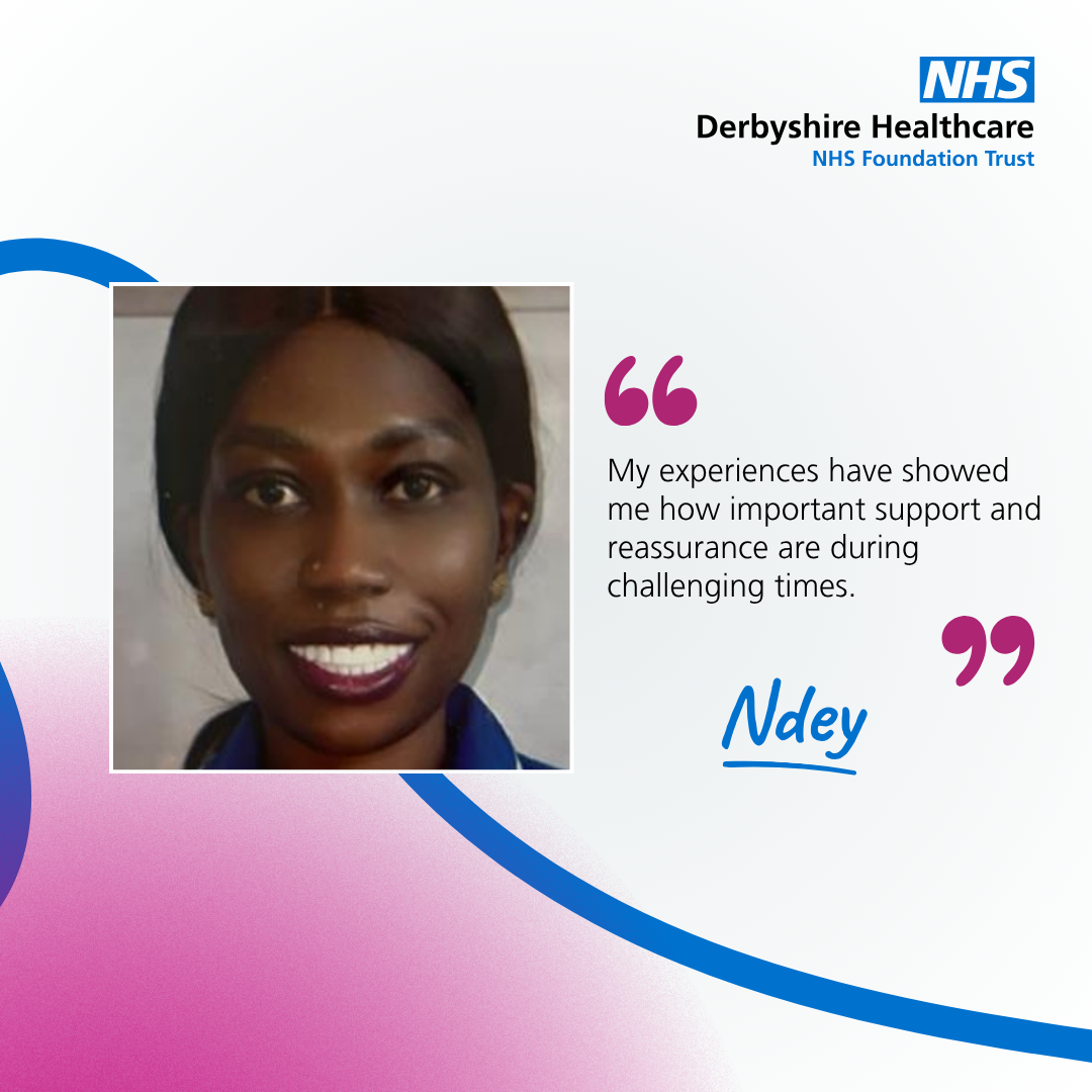 &ldquo;My experiences have showed me how important support and reassurance are during challenging times&rdquo;