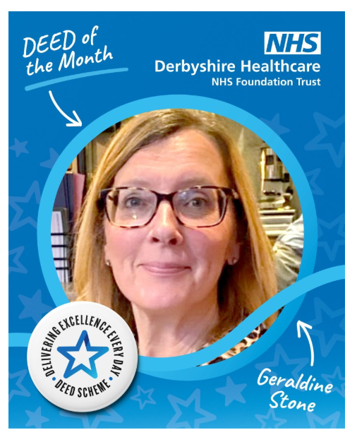 DEED winner - Geraldine Stone