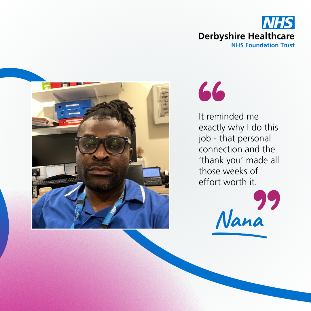 &ldquo;It reminded me exactly why I do this job - that personal connection and the &lsquo;thank you&rsquo; made all those weeks of effort worth it.&rdquo;