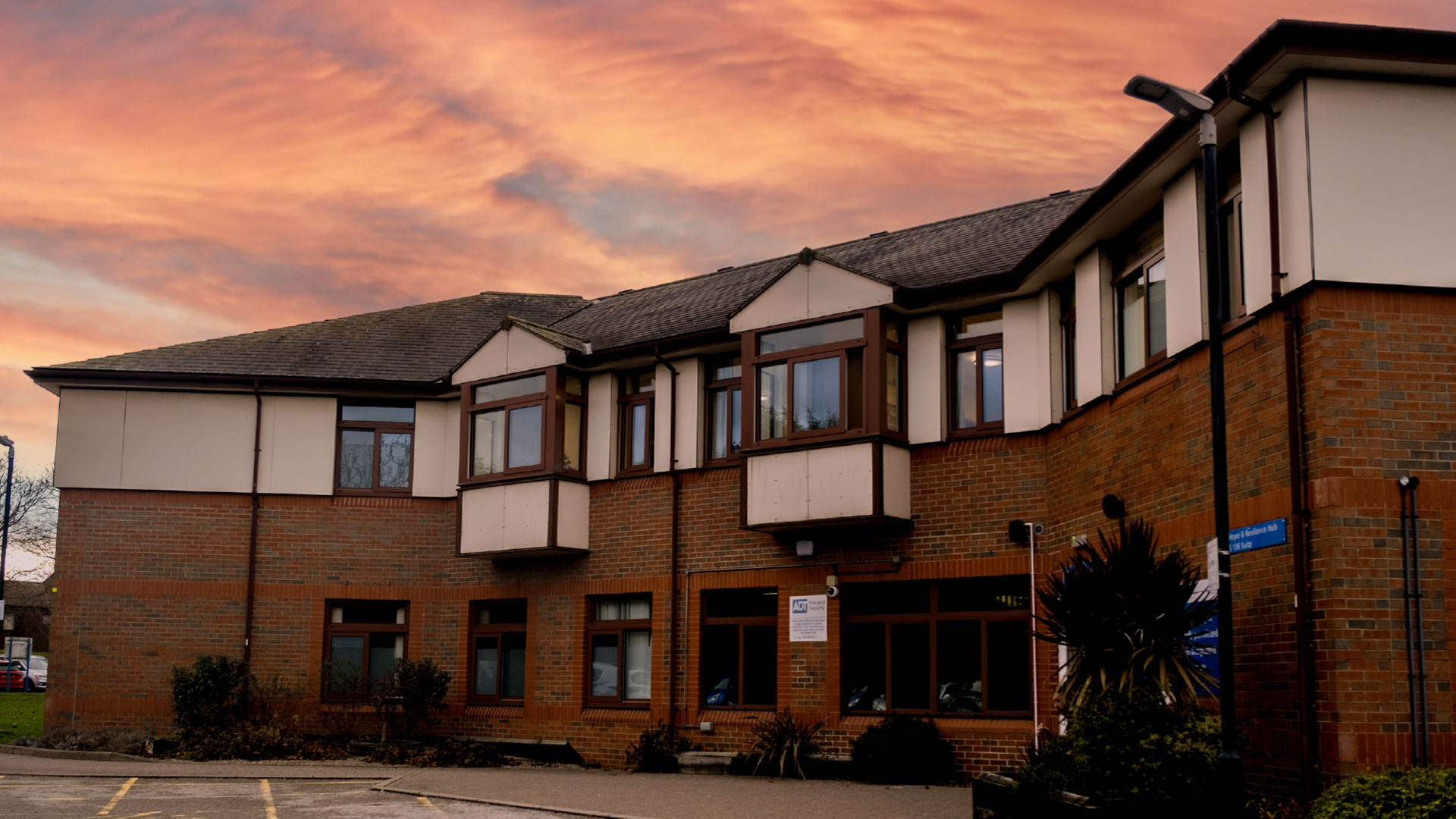 Outside the Radbourne Unit - Derbyshire Healthcare