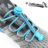 a shoe with a drawstring lace